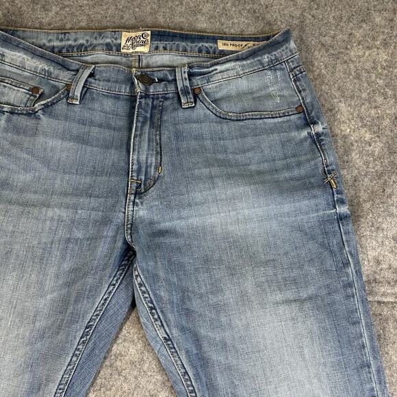 Moonshine Spirit Mens Jeans 34X30 Brad Paisley 120 Proof Slim Straight Flaw - Picture 2 of 12